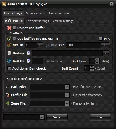 Layout interface's kj2a
